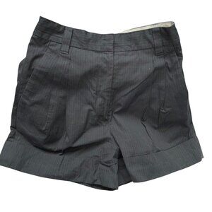 marc jacobs gray pinstripe career shorts 4